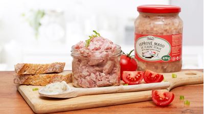 Obrázek Vepřové maso ve vlastní šťávě 670g