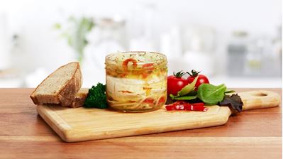 Obrázek Nakládaný camembert 660 g (3 ks, ve skle) 