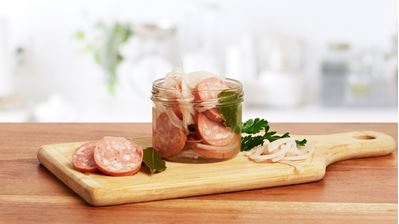 Obrázek Nakládané utopence 620 g (ve skle) 