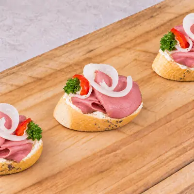 Jednohubka s roastbeefem hlavní obrázek