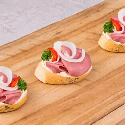 Jednohubka s roastbeefem - Master