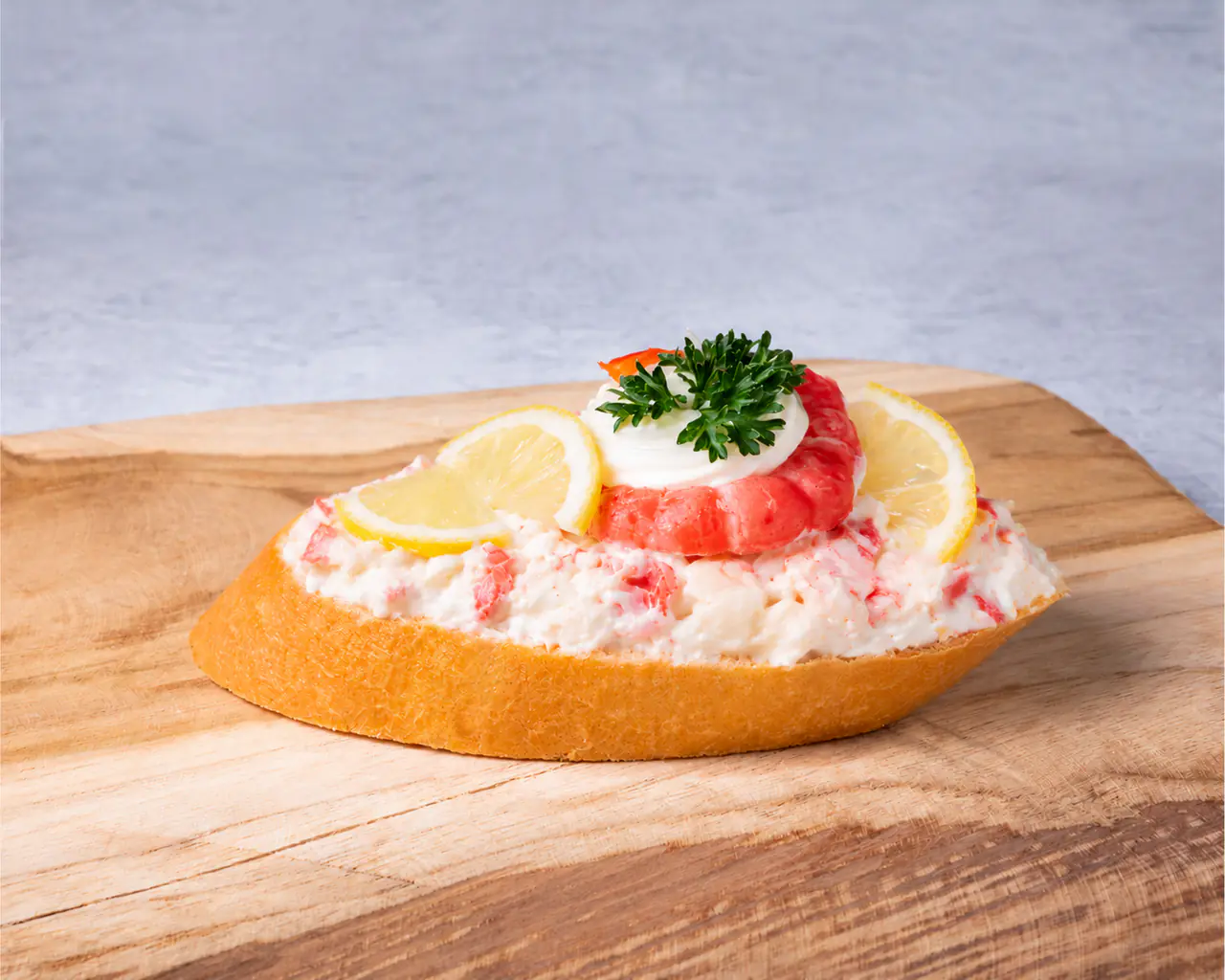 Chlebíček à la humrový - Master
