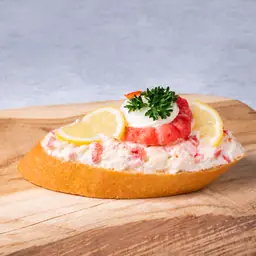 Chlebíček à la humrový - Master
