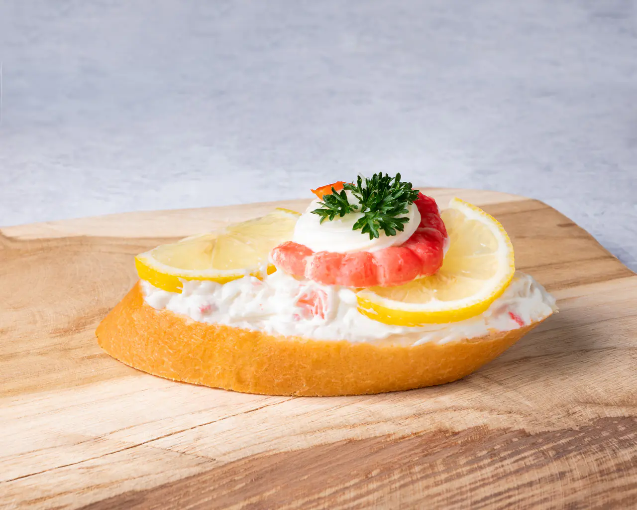 Chlebíček à la krab - Master