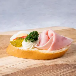 Chlebíček šunkový na másle - Master