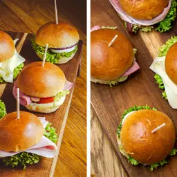 BOX mini burger MIX 12ks - Master