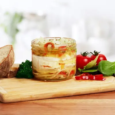 Nakládaný camembert 660g (3ks, ve skle) hlavní obrázek