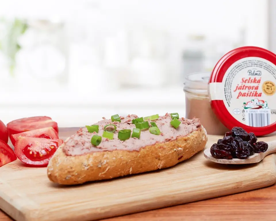 Selská játrová paštika 170g - Master